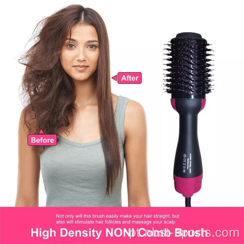 Styler Volumizer Hair Straightener Brush com pente